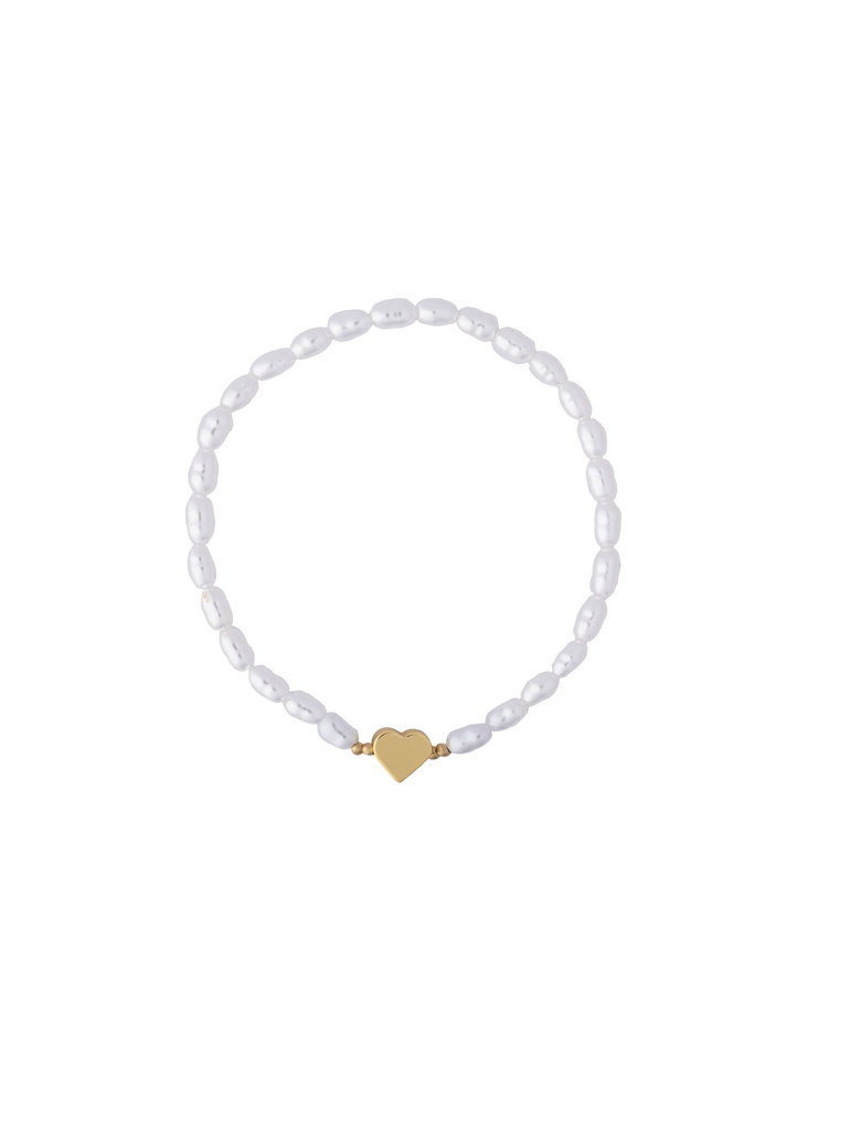 Pulsera Perlitas Con Dije