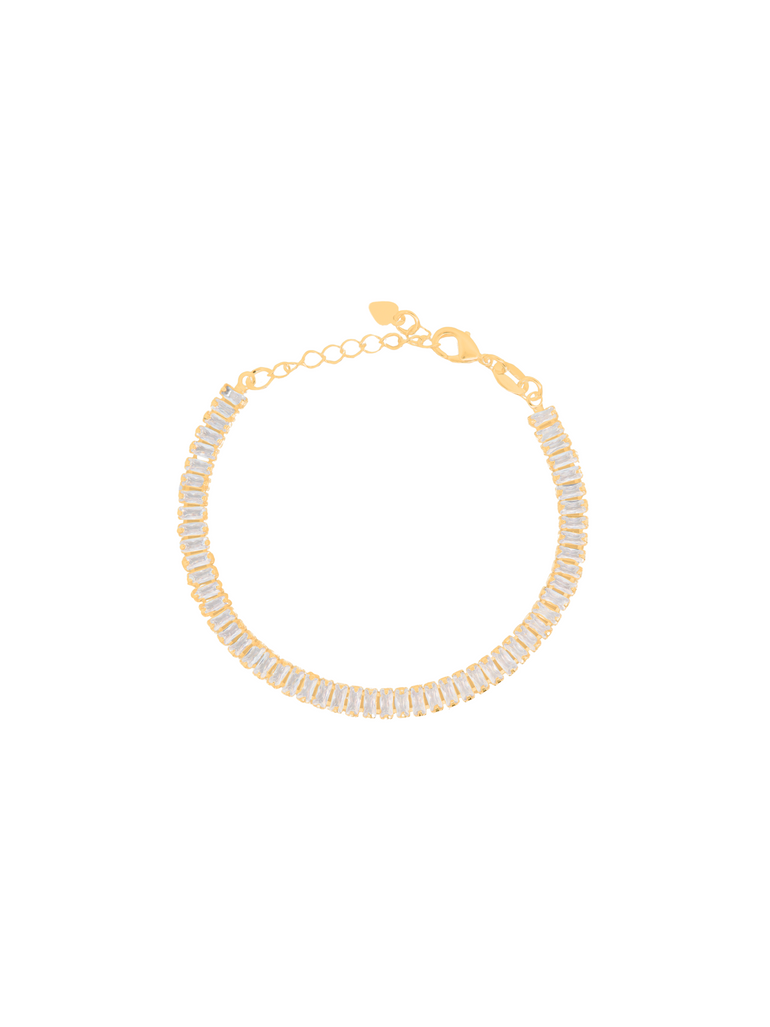 Pulsera Mini Baguettes de Zirconia