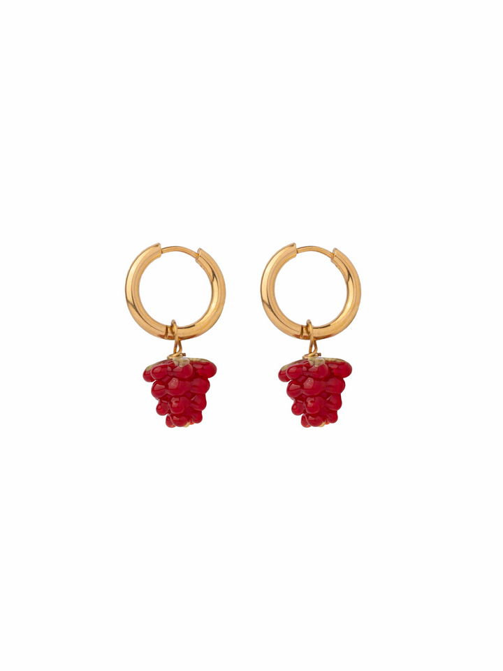 Par Arete Frambuesa