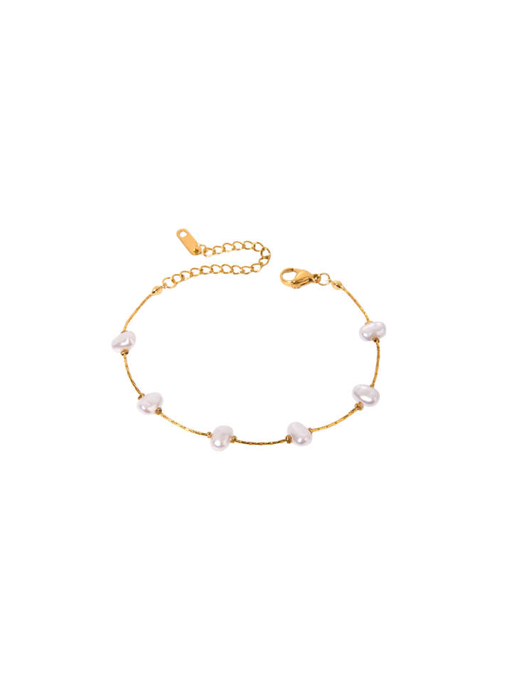 Pulsera Con Perlas