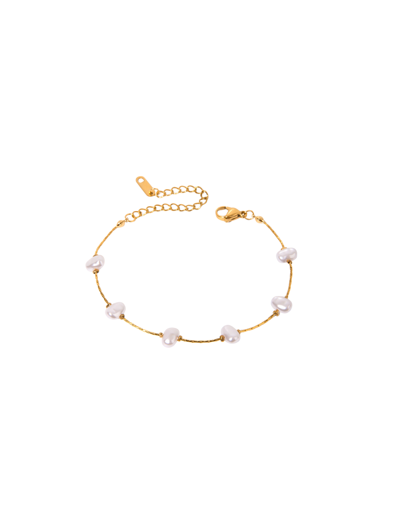 Pulsera Con Perlas