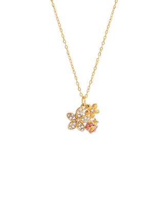 Collar Dije Flores y Catarina