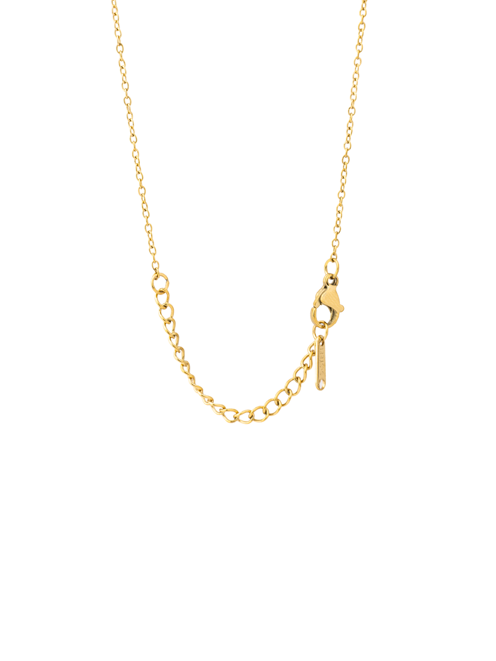 Collar Dije Corazon Centro Rosa