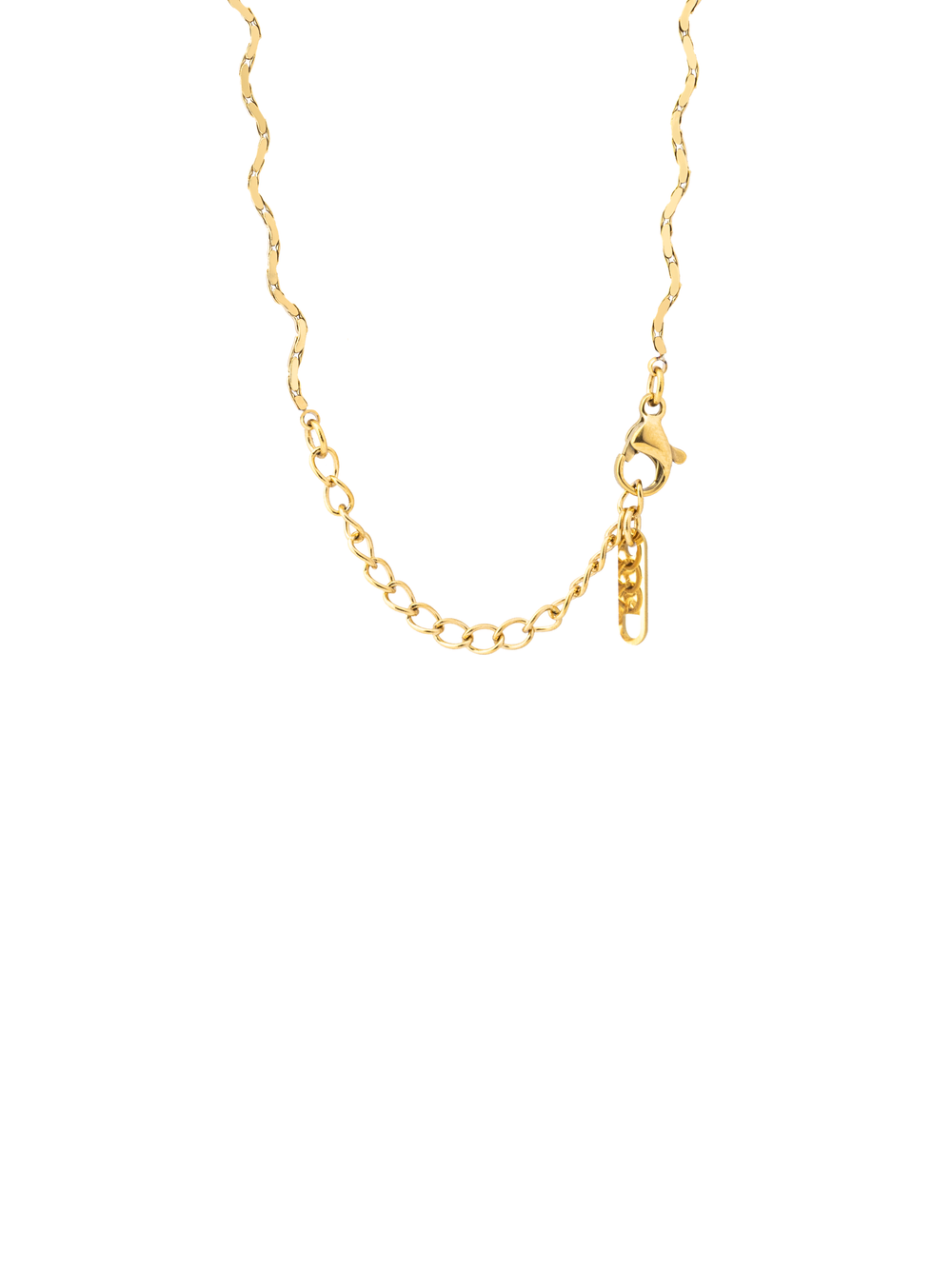 Collar Eslabones Ondulados