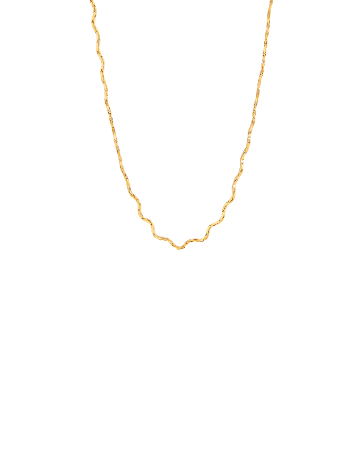 Collar Eslabones Ondulados