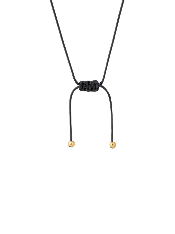 Collar Cordon Dije Contorno Rectangular Centro Cafe
