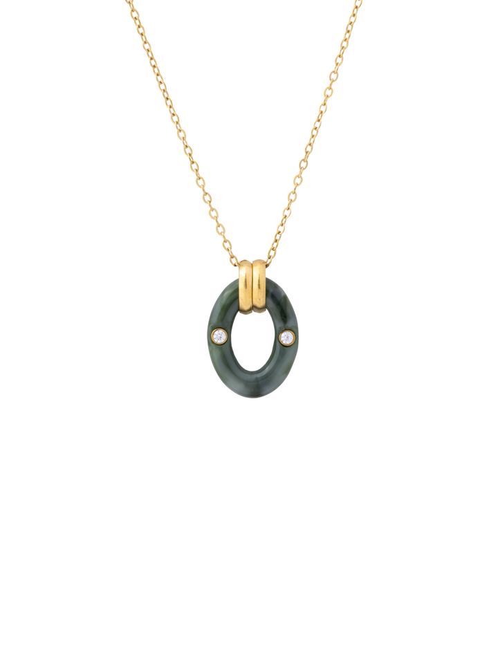 Collar Con Dije Ovalado
