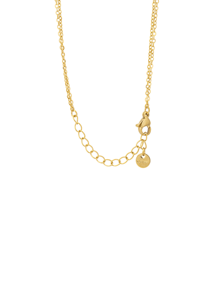 Collar Doble Con Corazones