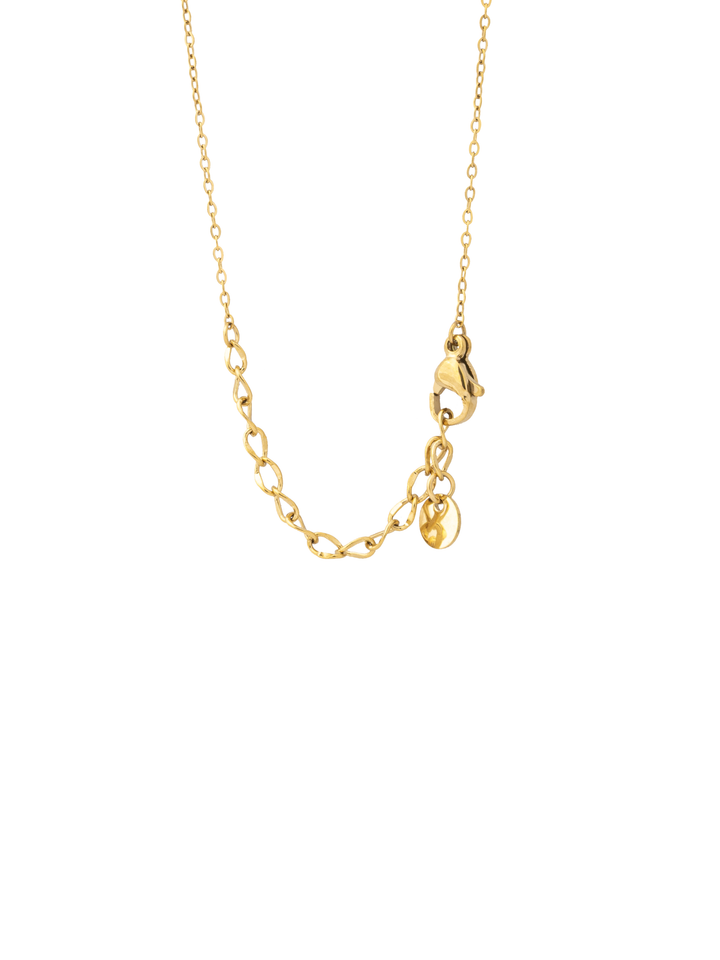 Collar Corbatin Cuatro Zirconias