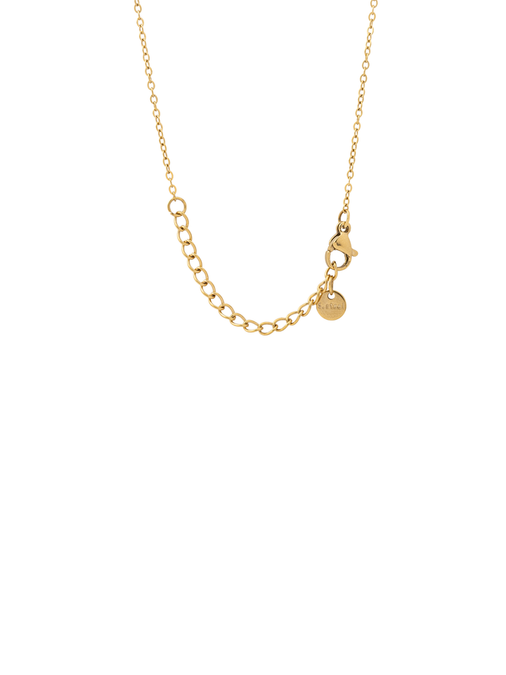 Collar Con Trebol Cuatro Zirconias