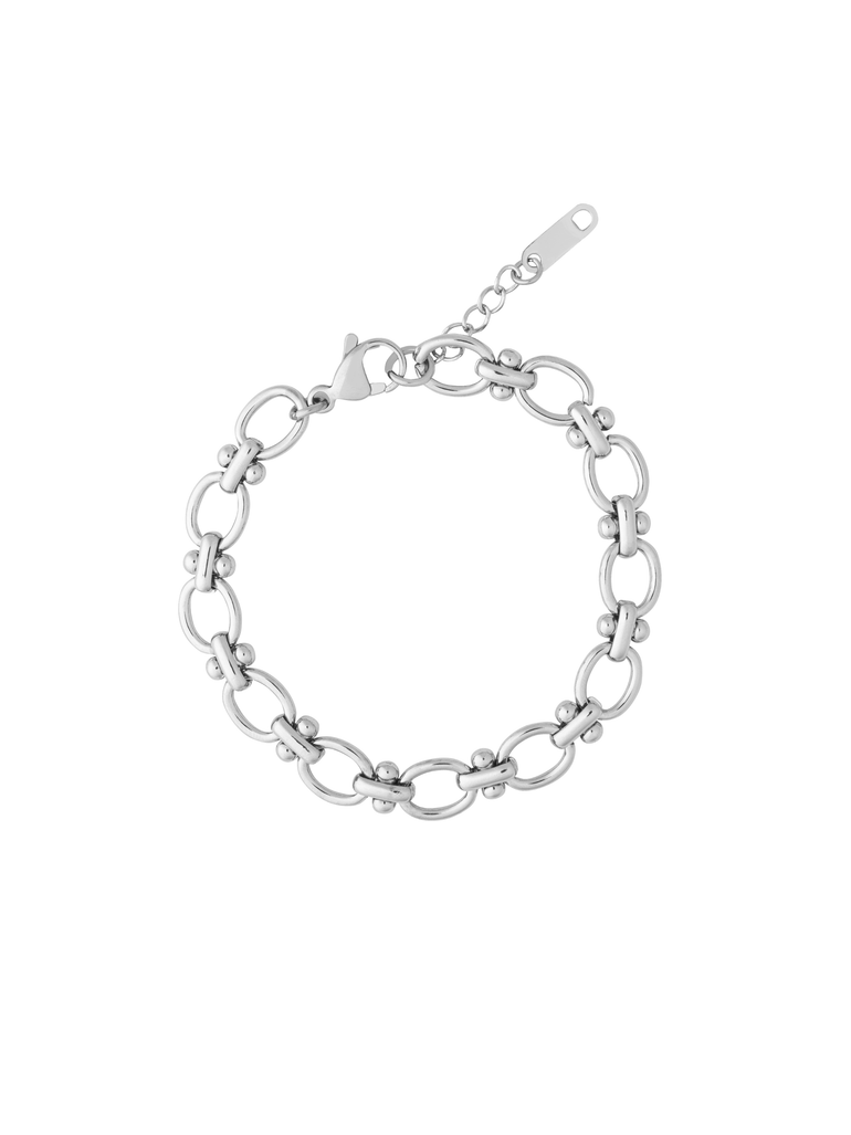 Pulsera Ovalos Enlazados