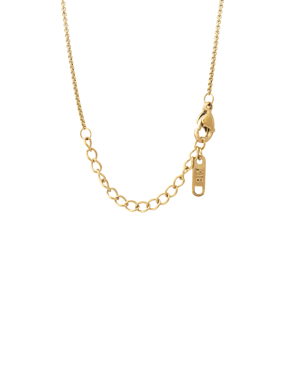 Collar Dije Contorno Circulo Zirconias