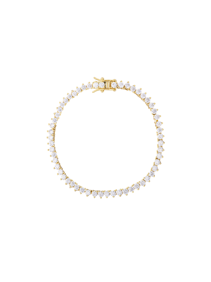 Pulsera Tennis Zirconias 4 mm