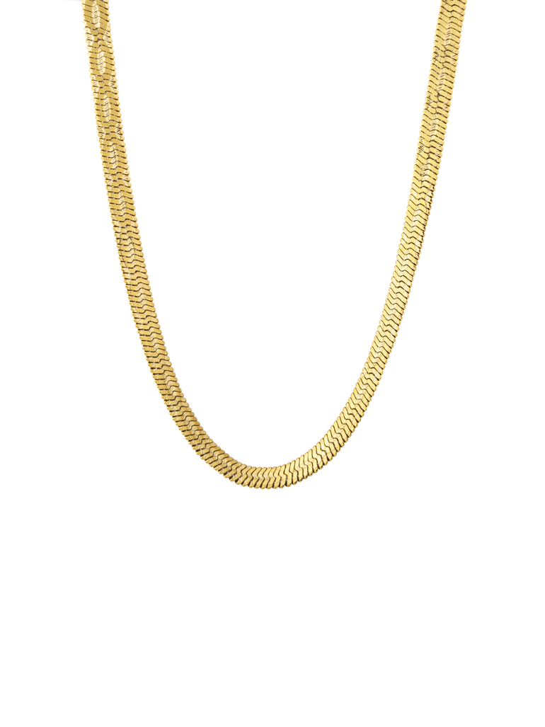 Collar Planchado Con Textura Forma Ocho