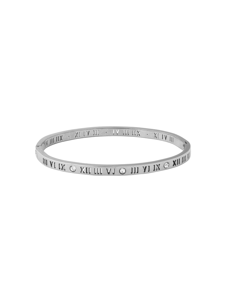 Brazalete Numeros Romanos Y Zirconias