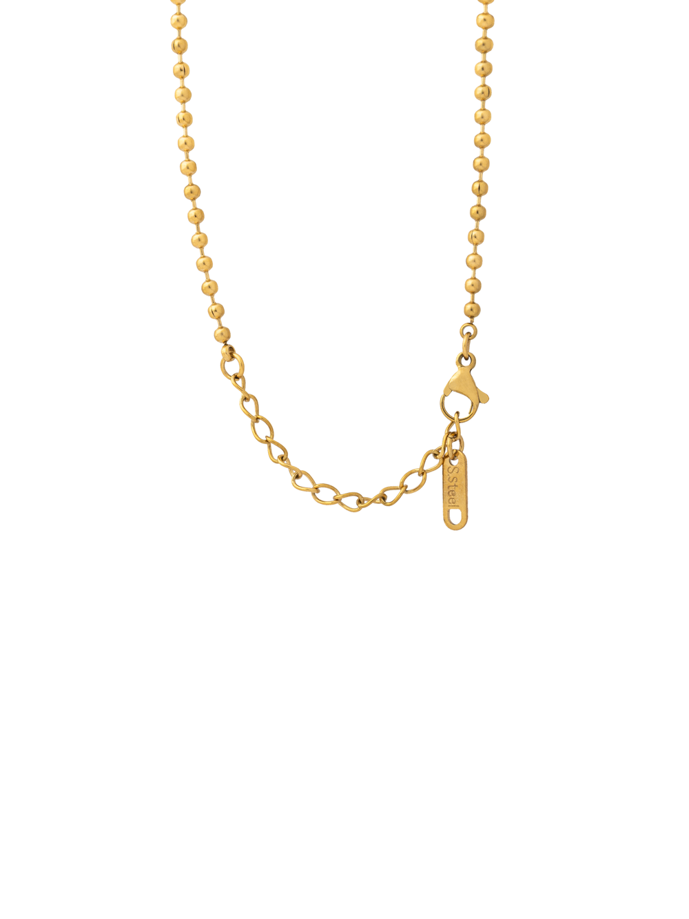Collar Bolitas Con Zirconias