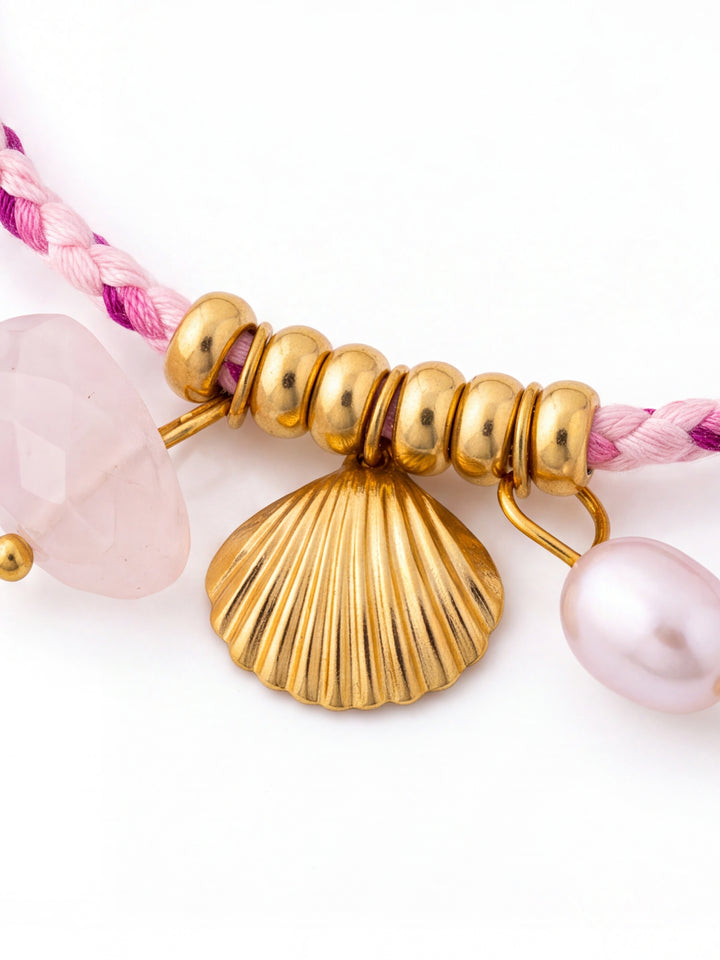 Pulsera Hilo Colores Con Dijes Marinos