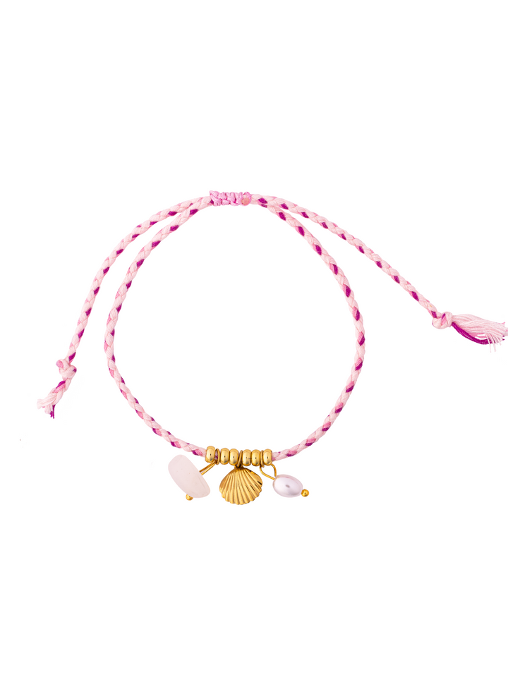 Pulsera Hilo Colores Con Dijes Marinos