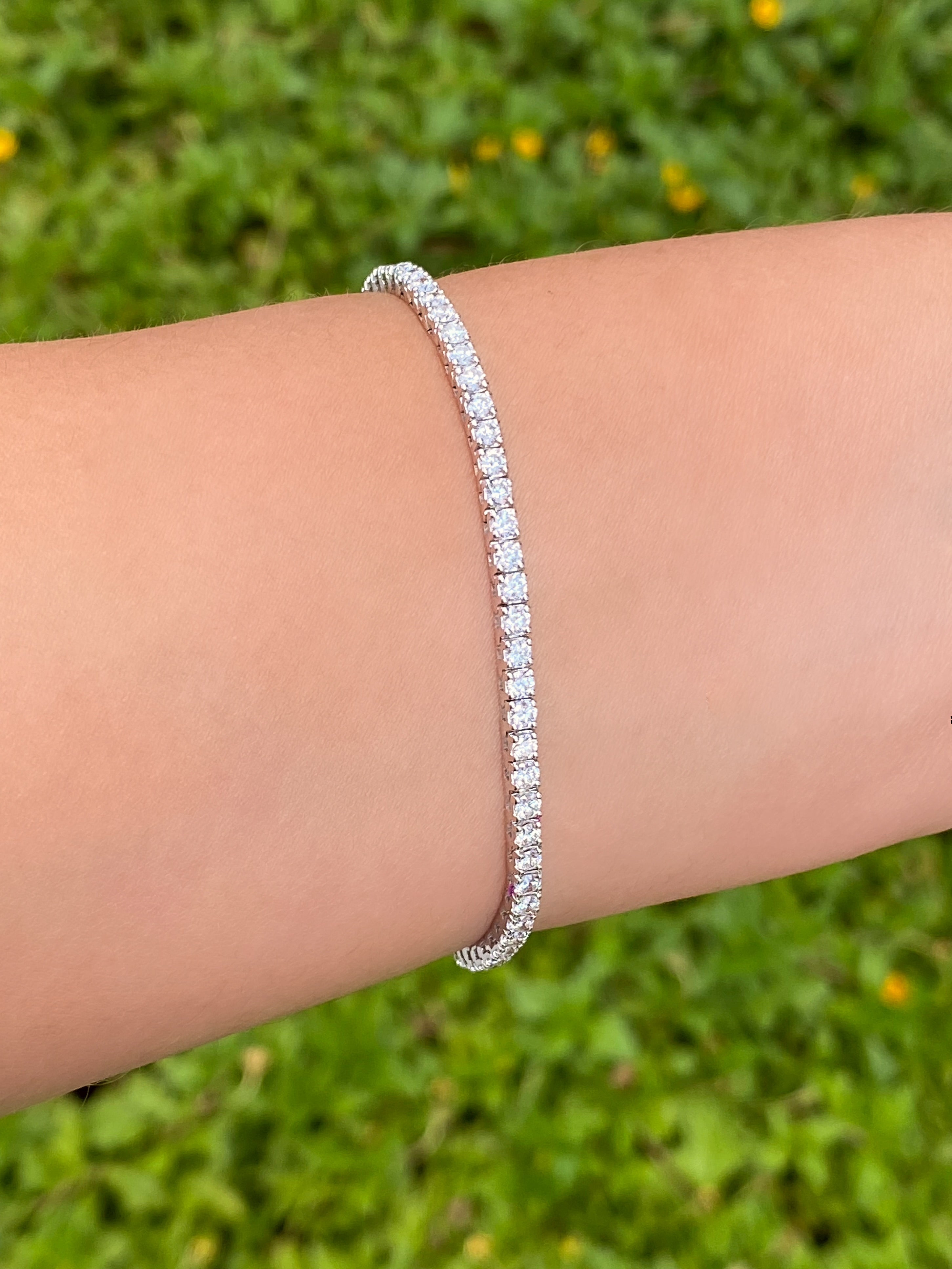 Tennis Bracelet Diamantes 3 Quilates