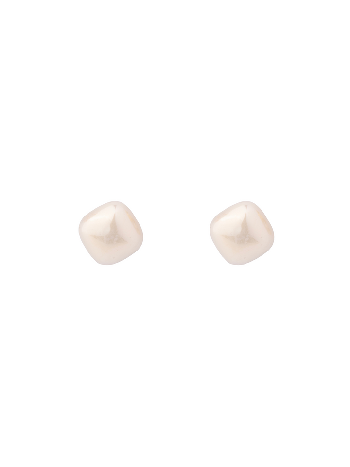 Par Arete Cuadrado Perla