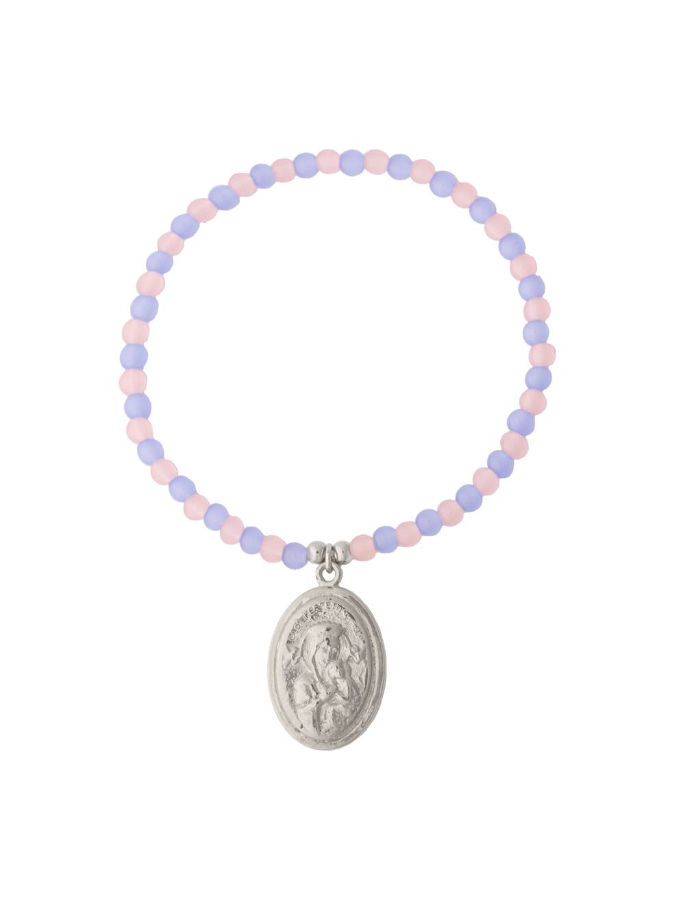 Pulsera Azul Y Rosa San Gerardo Para Embarazadas