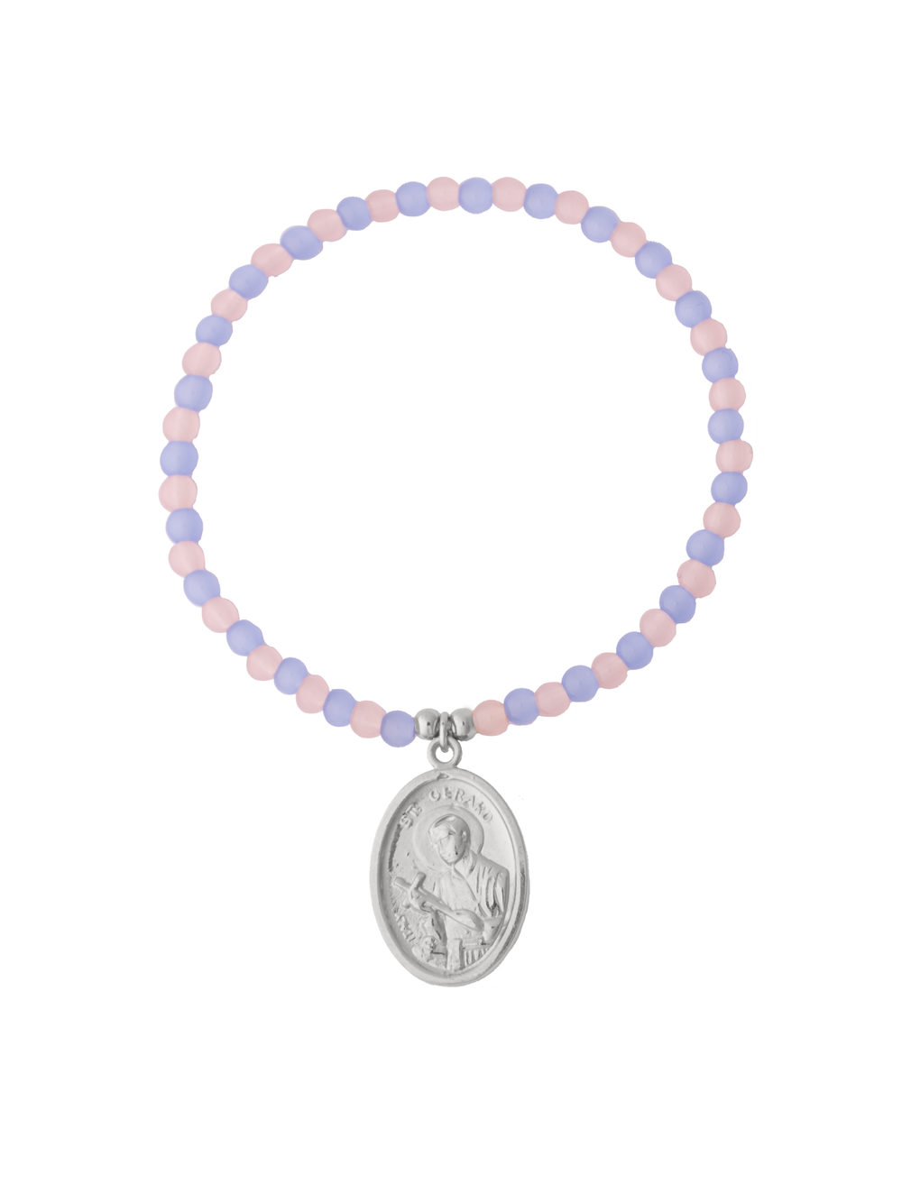 Pulsera Azul Y Rosa San Gerardo Para Embarazadas