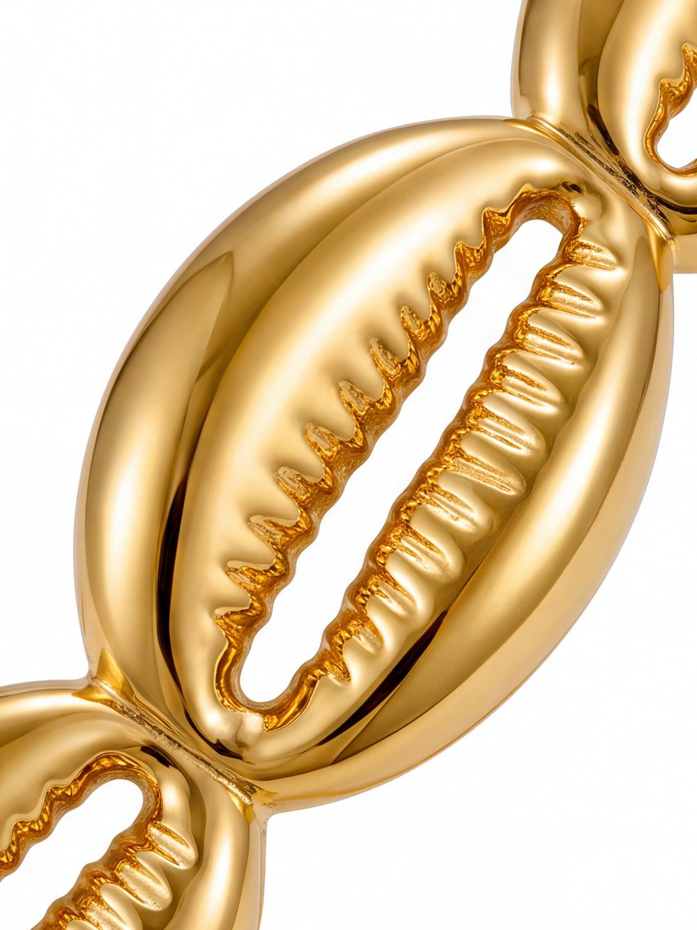 Brazalete Abierto Con Conchas
