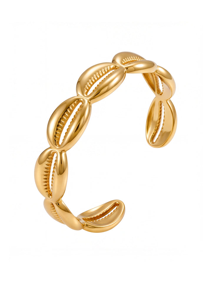 Brazalete Abierto Con Conchas