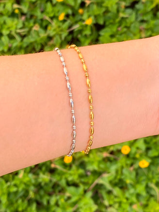 Pulsera Ovalos Enlazados