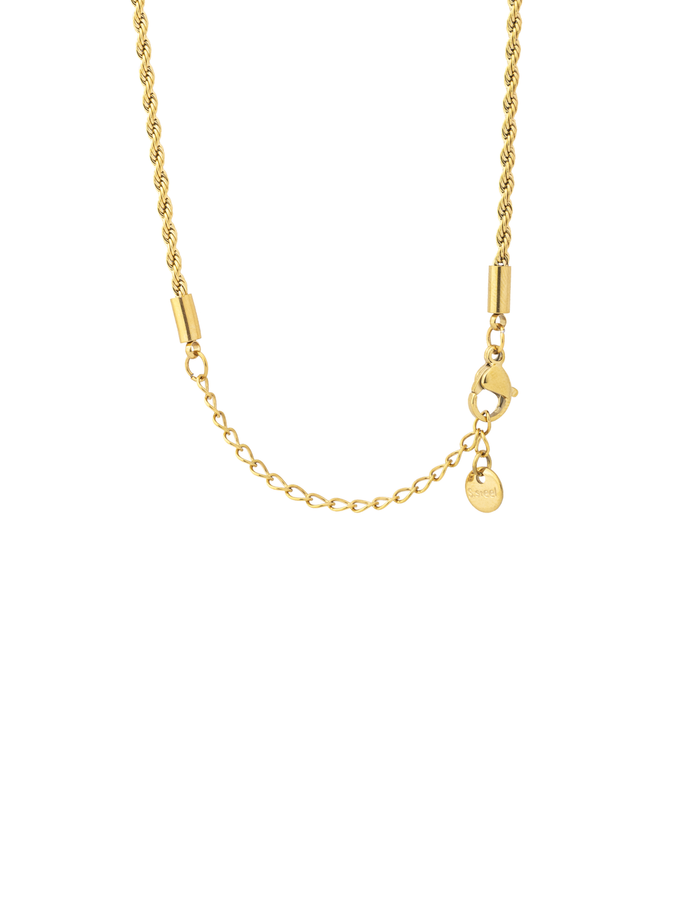 Collar Trenzado Dije Virgen