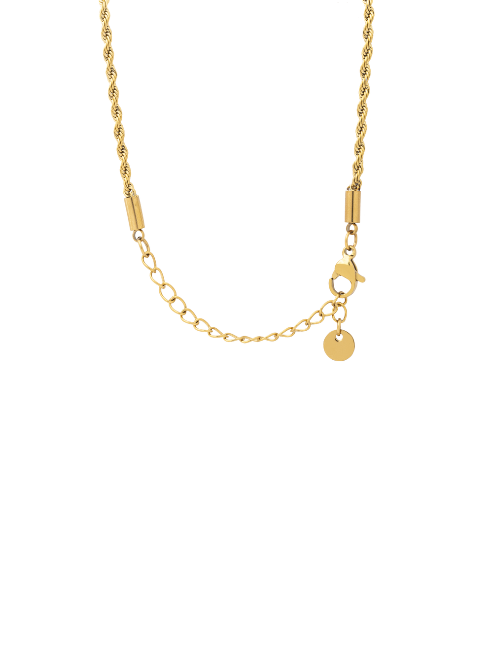 Collar Trenzado Dije San Benito Con Contorno