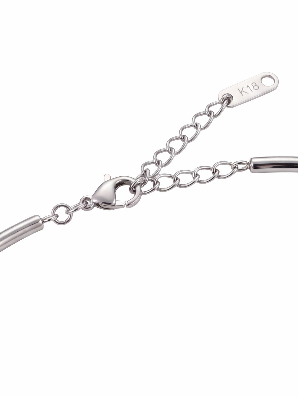 Choker Rigido Dije Zirconia Ovalada