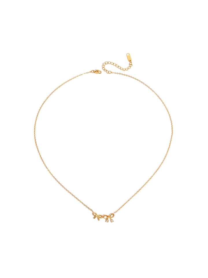 Collar Dije Dos Moño