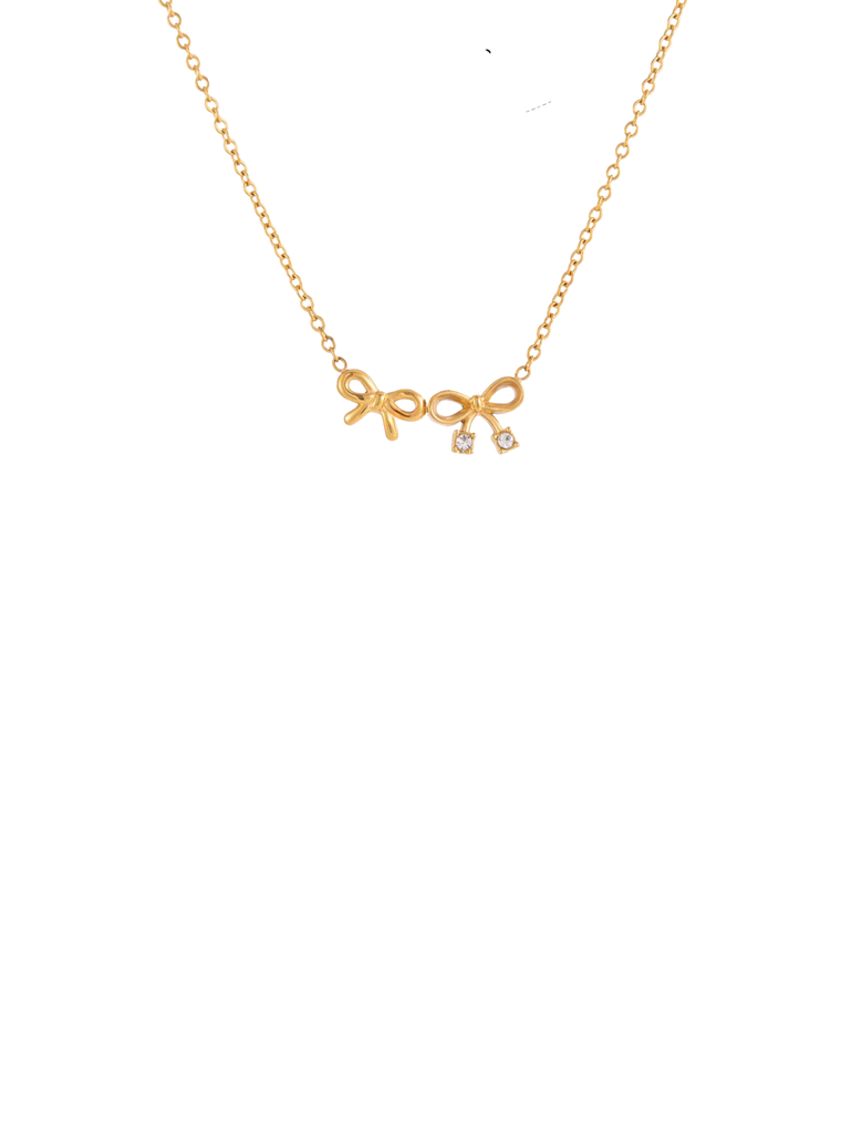 Collar Dije Dos Moño