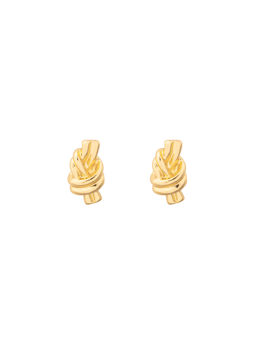 Par Arete Nudo Doble