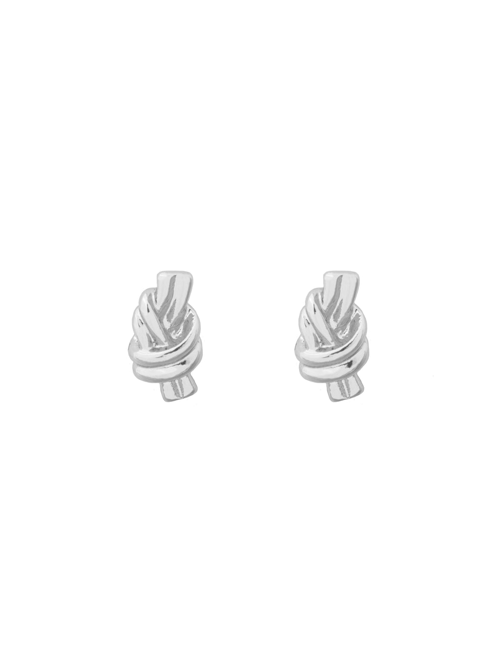 Par Arete Nudo Doble