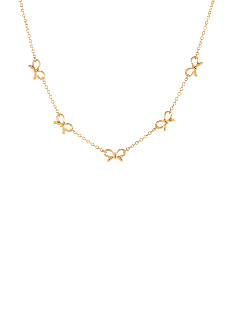 Collar Con Moños