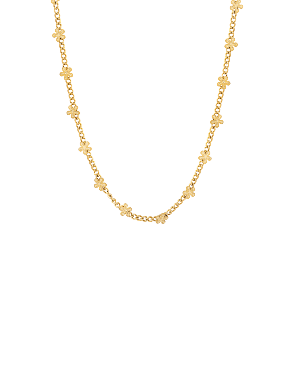 Collar Con Mini Flores
