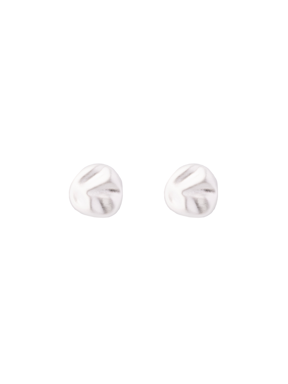 Par Arete Ovalo Irregular Combinado 2 en 1