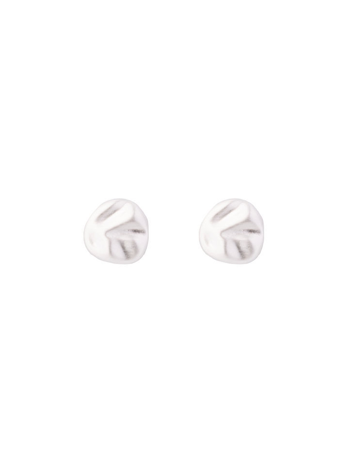 Par Arete Ovalo Irregular Combinado 2 en 1