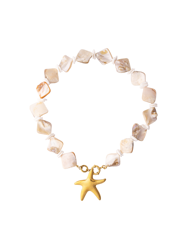 Choker Conchas Con Estrella De Mar