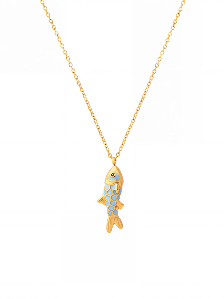 Collar Con Dije Pez