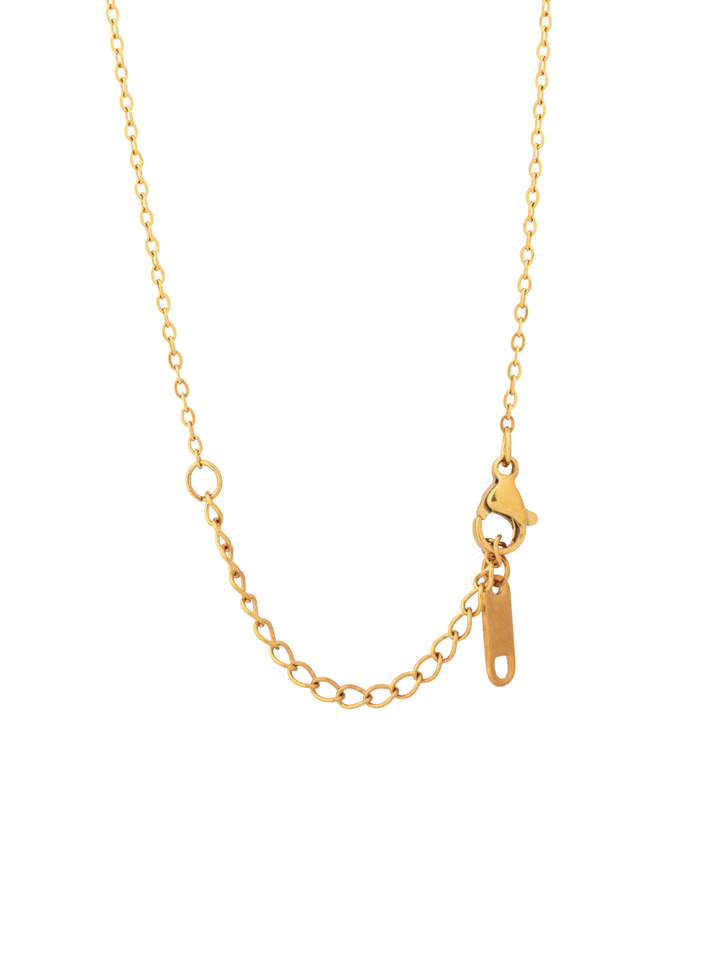 Collar Dije Zirconia Ovalo