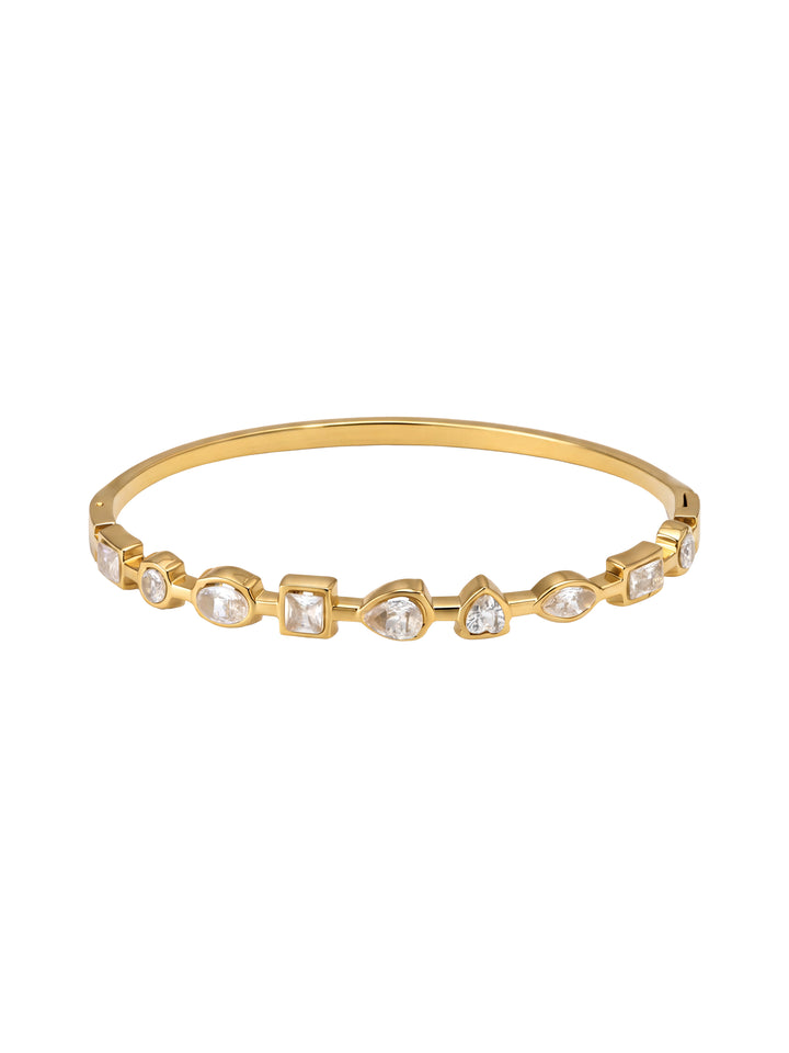 Brazalete Con Zirconias Multi Corte