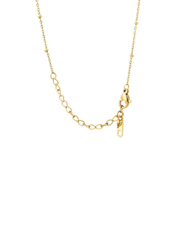 Collar Dijes Estrella De Mar Y Zirconias