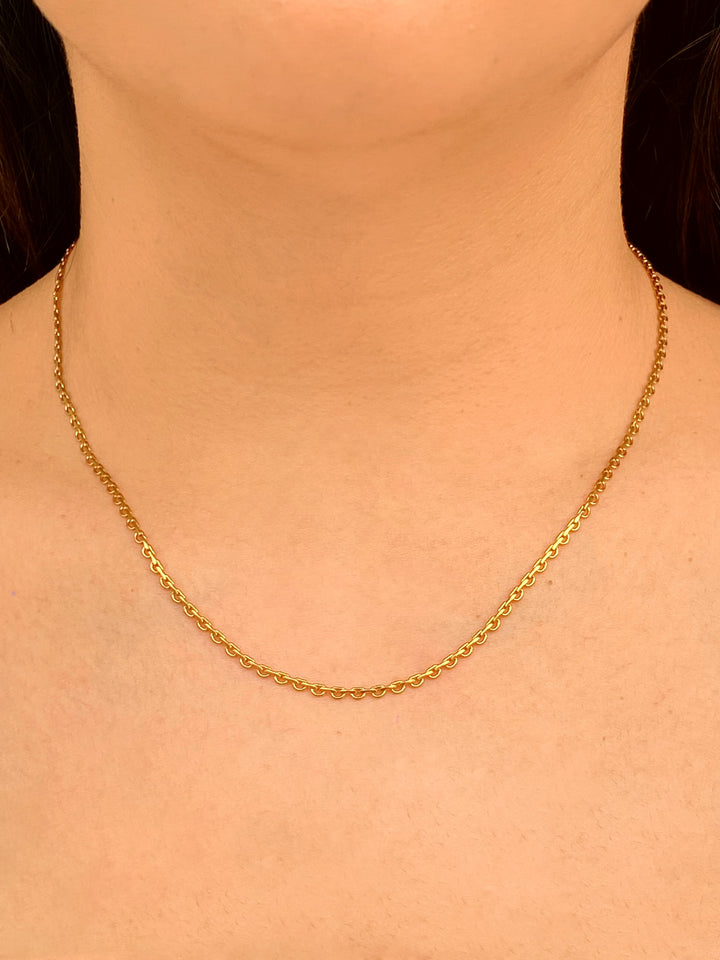 Collar Cadena Mini Eslabones