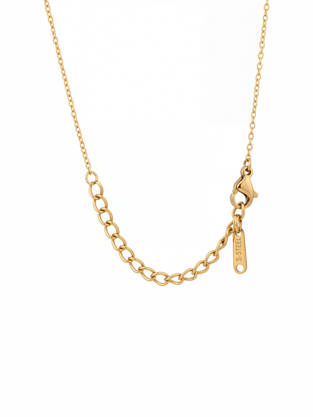 Collar Con Dije Mini Cruz Zirconias