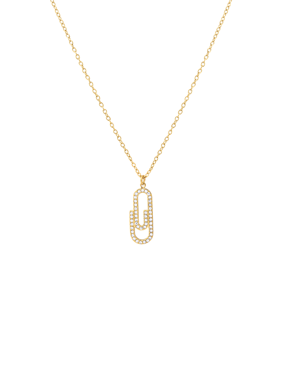 Collar Dije Clip Zirconias