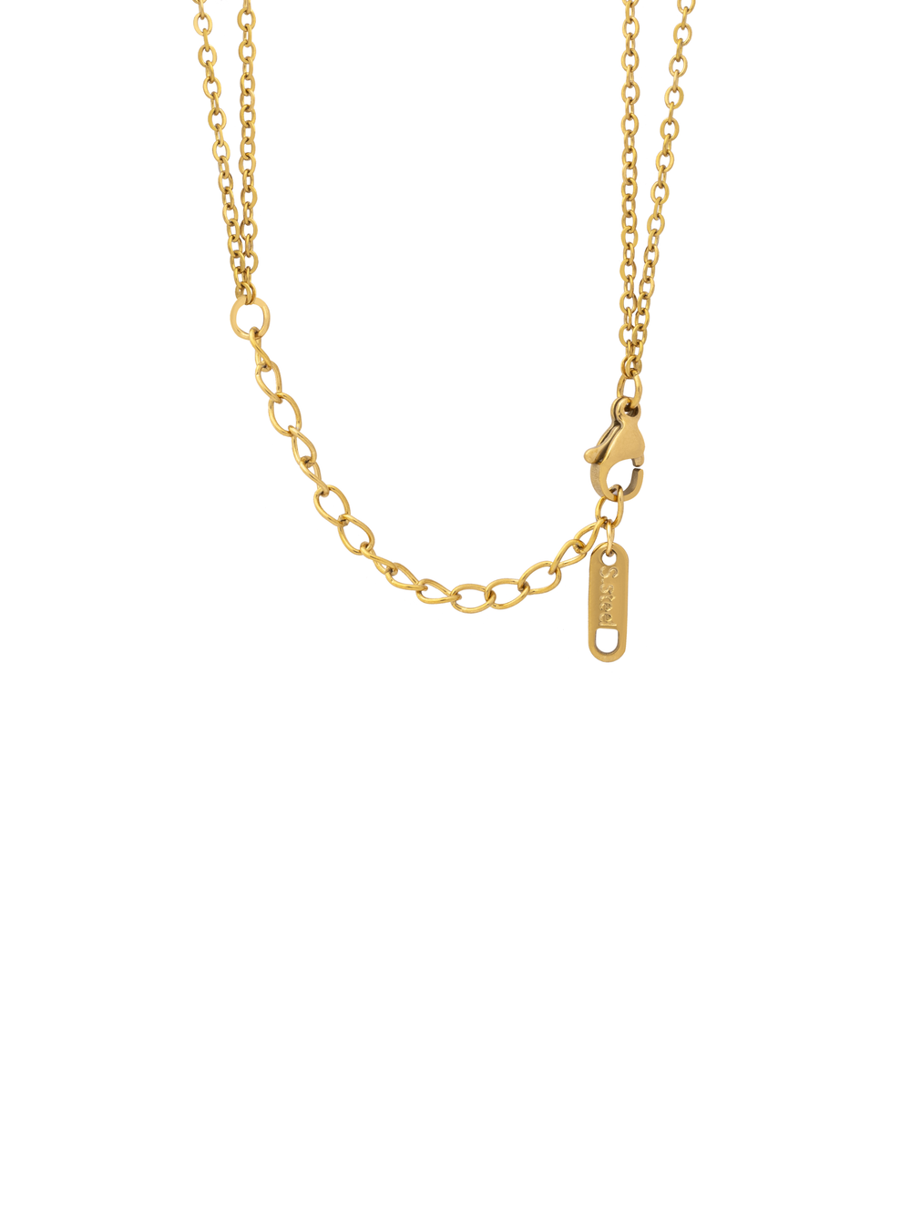 Collar Con Dije Aro Liso