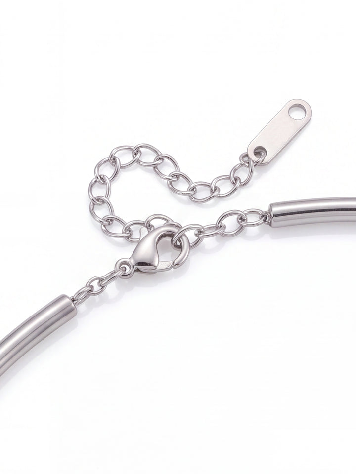 Choker Rigido Dije Zirconia Marquesa